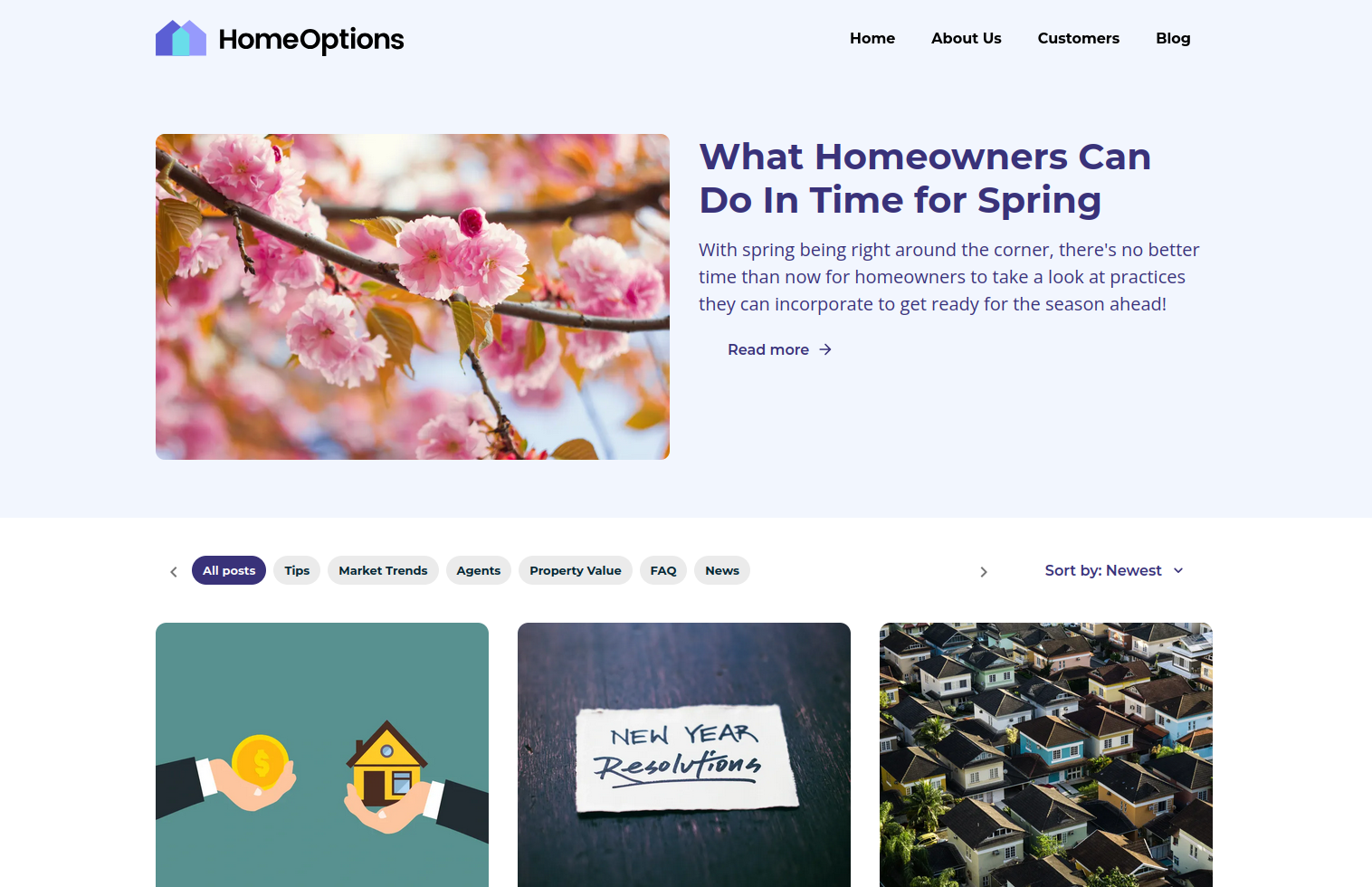 sample project image - HomeOptions Public Portals